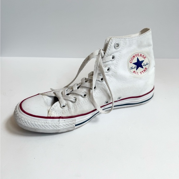 Converse Shoes - Converse Chuck Taylor All Star White High-Top Sneaker - Women's 9.5 Men's 7.5